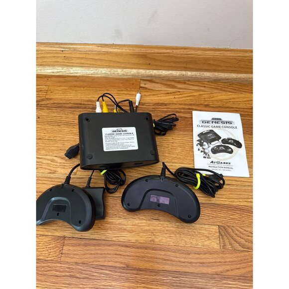 Sega Genesis Classic Game Console With 2 Controllers & Manual AtGames Retro Gami - Picture 6 of 6